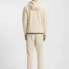 Aktiver Stretch-Gabardine-Hoodie mit Reißverschluss und thermoregulierender Technologie