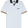 Aktives, farbblockiertes Slim-Fit-Poloshirt aus Ripstop-Gewebe Aktives, farbblockiertes Slim-Fit-Poloshirt aus Ripstop-Gewebe