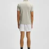 Aktives, schnell trocknendes Poloshirt mit Karomuster