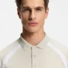 Aktives, schnell trocknendes Slim-Fit-Polohemd mit Vier-Wege-Stretch