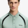 Aktives, schnell trocknendes Slim-Fit-Polohemd mit Vier-Wege-Stretch Aktives, schnell trocknendes Slim-Fit-Polohemd mit Vier-Wege-Stretch