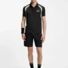 Aktives, schnell trocknendes Slim-Fit-Polohemd mit Vier-Wege-Stretch