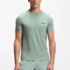 Aktives, schnell trocknendes Slim-Fit-T-Shirt mit Vier-Wege-Stretch