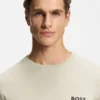 Aktives, schnell trocknendes Slim-Fit-T-Shirt mit Vier-Wege-Stretch