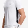 Aktives, schnell trocknendes Slim-Fit-T-Shirt mit Vier-Wege-Stretch