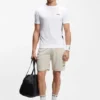 Aktives, schnell trocknendes Slim-Fit-T-Shirt mit Vier-Wege-Stretch