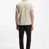Aktives Slim-Fit-Polohemd aus feuchtigkeitsableitender Stretch-Baumwolle