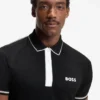Aktives Slim-Fit-Polohemd mit Feuchtigkeitsmanagement