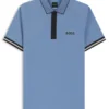 Aktives Slim-Fit-Polohemd mit Feuchtigkeitsmanagement