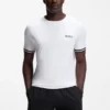 Aktives T-Shirt in schmaler Passform mit Tennisball-Prägung