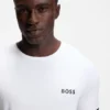Aktives T-Shirt in schmaler Passform mit Tennisball-Prägung