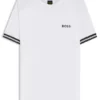 Aktives T-Shirt in schmaler Passform mit Tennisball-Prägung