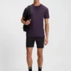 Aktives T-Shirt in Slim-Fit-Passform mit dekorativen reflektierenden Details