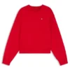 All-Gender-Sweatshirt aus Baumwollfrottee mit Herz-Logo