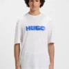 All-Gender-T-Shirt mit verwischtem Logo