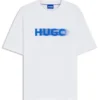 All-Gender-T-Shirt mit verwischtem Logo