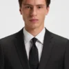 Anzugjacke in Extra-Slim-Fit aus Serge aus Schurwolle