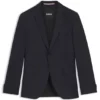 Anzugjacke in Extra-Slim-Fit aus Serge aus Schurwolle