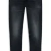 Aschblaue Jeans in Extra-Slim-Fit aus Comfort-Stretch-Denim