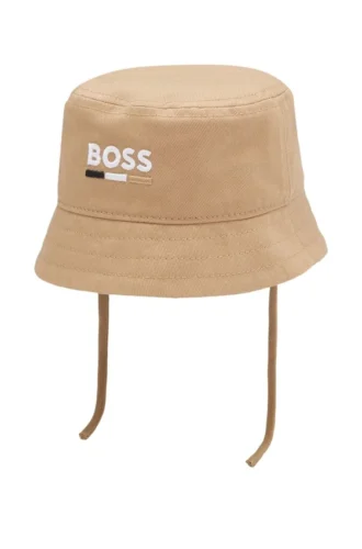 Baby-Bucket-Hat mit gesticktem Logo
