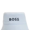 Baby-Bucket-Hat mit Logo aus Baumwolltwill