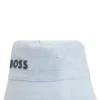 Baby-Bucket-Hat mit Logo aus Baumwolltwill