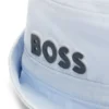 Baby-Bucket-Hat mit Logo aus Baumwolltwill