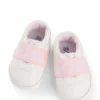 Baby-Slipper mit Logo-Riemen aus Leder