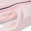 Baby-Strampler aus Samt mit Logo-Print