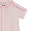 Baby-Strampler aus Stretch-Baumwolle mit Double-B-Monogrammen