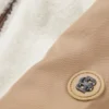 Baby-Trainingsanzug mit rotem Panda-Logo-Aufnäher