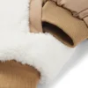 Baby-Trainingsanzug mit rotem Panda-Logo-Aufnäher