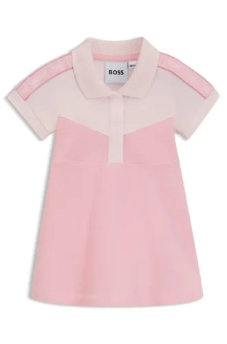 Babykleid aus Stretch-Baumwollpiqué