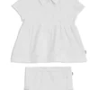 Babykleid und Bloomers mit Double-B-Monogrammen