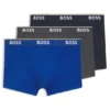 Badehose aus Stretch-Baumwolle mit wiederkehrenden Logos