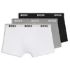 Badehose aus Stretch-Baumwolle mit wiederkehrenden Logos
