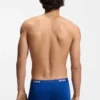 Badehose aus Stretch-Baumwolle mit wiederkehrenden Logos