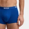 Badehose aus Stretch-Baumwolle mit wiederkehrenden Logos