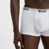 Badehose aus Stretch-Baumwolle mit wiederkehrenden Logos