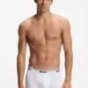 Badehose aus Stretch-Baumwolle mit wiederkehrenden Logos