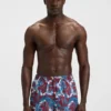 Badehose mit Allover-Print