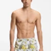 Badehose mit Allover-Print