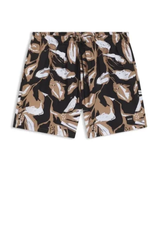 Badehose mit Allover-Print