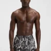 Badehose mit Allover-Print
