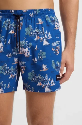 Badehose mit Allover-Print