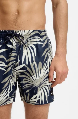 Badehose mit Allover-Print