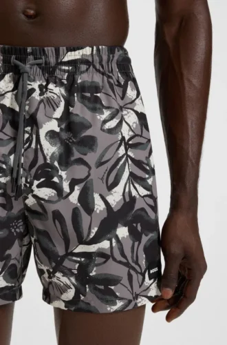 Badehose mit Allover-Print