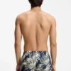 Badehose mit Allover-Print