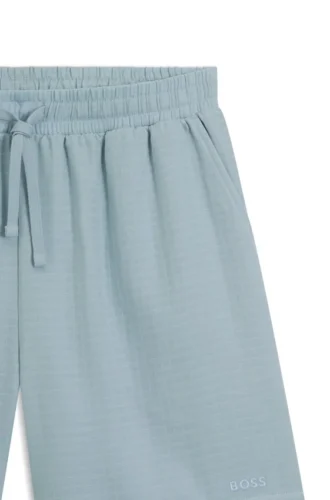 Badeshorts aus Baumwoll-Musselin