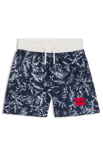 Badeshorts für Kinder mit Allover-Print